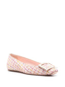 Roger Vivier Trompette Knitted Ballet Flats