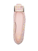 Roger Vivier Trompette Knitted Ballet Flats