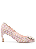 Roger Vivier Trompette Knitted Pumps
