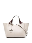 Tod's T Timeless Mini Leather Tote Bag