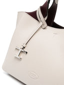 Tod's T Timeless Mini Leather Tote Bag