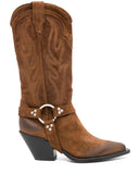 Sonora Suede Texan Boots