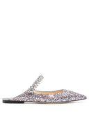 Jimmy Choo Bing Bing Flat Crystal Cint Glitter Muli