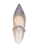 Jimmy Choo Bing Bing Flat Crystal Cint Glitter Muli