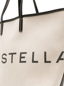 Stella Mc Cartney Logo Canvas Tote Bag
