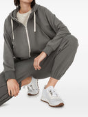 Brunello Cucinelli Sparkling Cotton Knit Sneakers