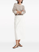 Brunello Cucinelli Striped Cotton Sweater