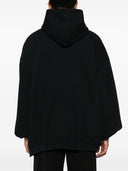 Vetements Logo Cotton Blend Hoodie