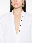 Khaite Brom -Baumwoll -Tunika -Kleid