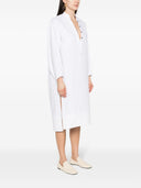 Khaite Brom -Baumwoll -Tunika -Kleid