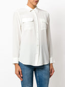 Equipment Slim Fit Silk Shirt