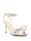 Mach & mach pre -dubbele boog hoge hiel sandalen