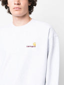 Carhartt Wip Main American Script Cotton Blend Sweatshirt