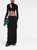 Coperni Tailored Cargo Maxi Skirt