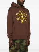 Icecream Cones &Amp; Bones Cotton Hoodie