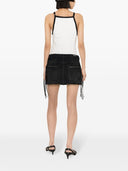 Courreges Pre Buckle Contrast Tank Top