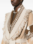Alanui Icon Jacquard Wool Cardigan