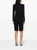 Balmain uld enkeltbrystjakke