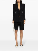 Balmain uld enkeltbrystjakke