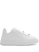 Burberry Ekd Logo Leather Sneakers