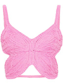 Blumarine Knitted Butterfly Top