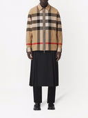Burberry Check Motiv Wool Shirt