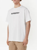 Burberry Logo Cotton T Shirt