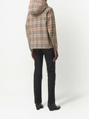 Burberry Check Motif Hooded Jacket