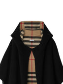 Burberry Check Motif Cashmere Cape