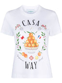 Casablanca Casa Way Organic Cotton T Shirt