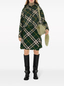 Burberry Check Motif Hooded Jacket