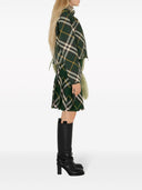 Burberry Check Motif Hooded Jacket