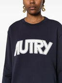 Autry Logo Cotton Sweatshirt