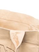 Ganni -logo stor bomuldstaske taske