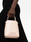 Chloè chloé 감각 마이크로 가죽 버킷 백