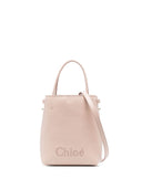 Chloè chloé 감각 마이크로 가죽 버킷 백