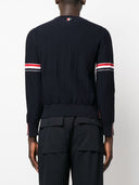 Thom Browne Rwb Wool Crewneck Jumper