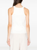 Closed Organic Cotton Ribbed Tank Top