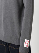 Golden Goose Logo Cotton Crewneck Sweater