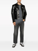 Jeans de algodón de mezclilla de mezclilla dorada