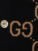 Gucci Cruise Gg Supreme Wool Cardigan