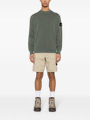 Stone Island Logo Cotton Sweatshirt