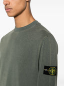 Stone Island Logo Cotton Sweatshirt