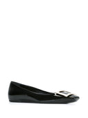 Roger Vivier Trompette Leather Ballet Flats