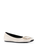 Roger Vivier Trompette Leather Ballet Flats