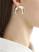 Marine Serre Moon enkele oorbel