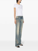 Blumarine Logo Cotton T Shirt
