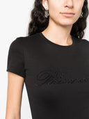 Blumarine Logo Cotton T Shirt