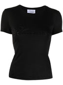 Blumarine Logo Cotton T Shirt