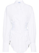 Mugler Pre Cotton Bustier 셔츠